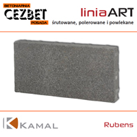 Fotografia płyty betonowej modern Kamal Art z lini Rubens