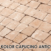 kolor betonu i kostki brukowej antic capucino