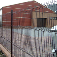 Stalowy panel ogrodzeniowy z malowanej i cynkowanej stali