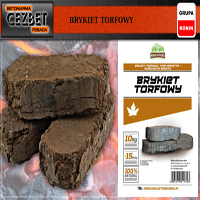 Ekologiczny i naturalny brykiet torfowy - cennik brykietu Betoniarnia Cezbet Posada